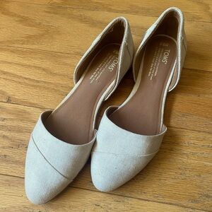Tom’s Jutti D'Orsay Flat
